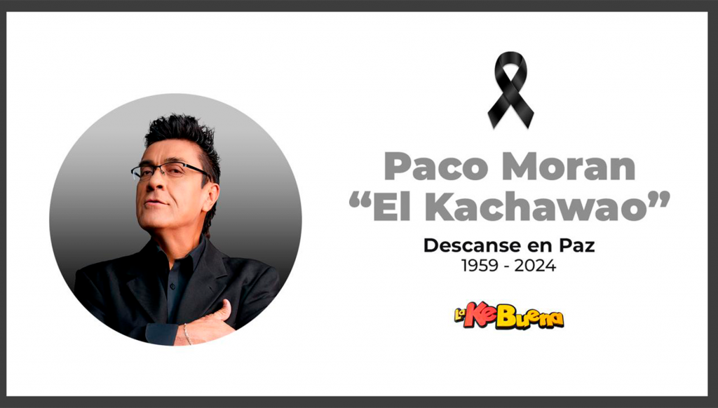 Lamentamos el fallecimiento de Paco Morán El Kachawao locutor de