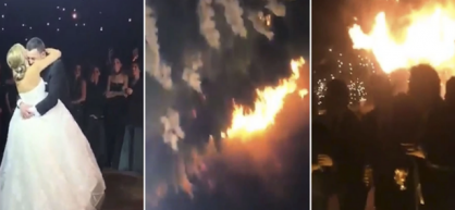 Así es como un incendio en una boda terminó con este romántico festejo que nunca olvidará esta pareja y ahora se ha vuelto viral.