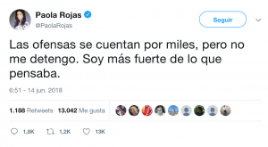 Paola Rojas, quien es esposa de Zague, por fin ha mostrado una reacción después de que se volviera tendencia el video íntimo que se filtró sobre su esposo.