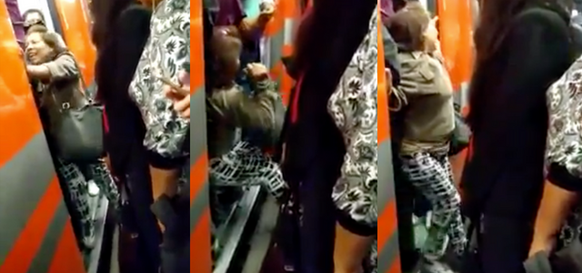 Ella es #LadySíQuepo la intensa del metro