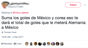 Ni Moni Vidente pudo igualar la exactitud de la predicción de este usuario en Twitter sobre la Selección Mexicana en el Mundial de Rusia 2018.