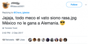 Ni Moni Vidente pudo igualar la exactitud de la predicción de este usuario en Twitter sobre la Selección Mexicana en el Mundial de Rusia 2018.