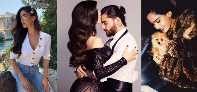 Salen a la luz fotos de la novia de Maluma antes de ser famosa