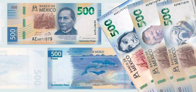 billete de 500 pesos