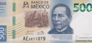 Billete de 500