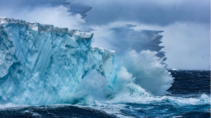 glaciar antártida