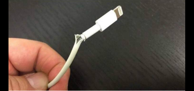 Aseguran que el cable del iPhone tiene garantía de por vida