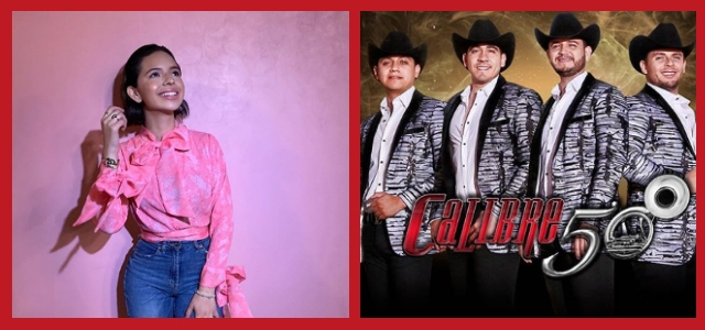 Ángela Aguilar y Calibre 50