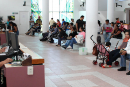 Módulos del IMSS se instalan en México