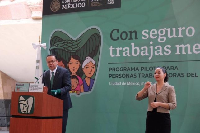 Módulos del IMSS se instalan en México 