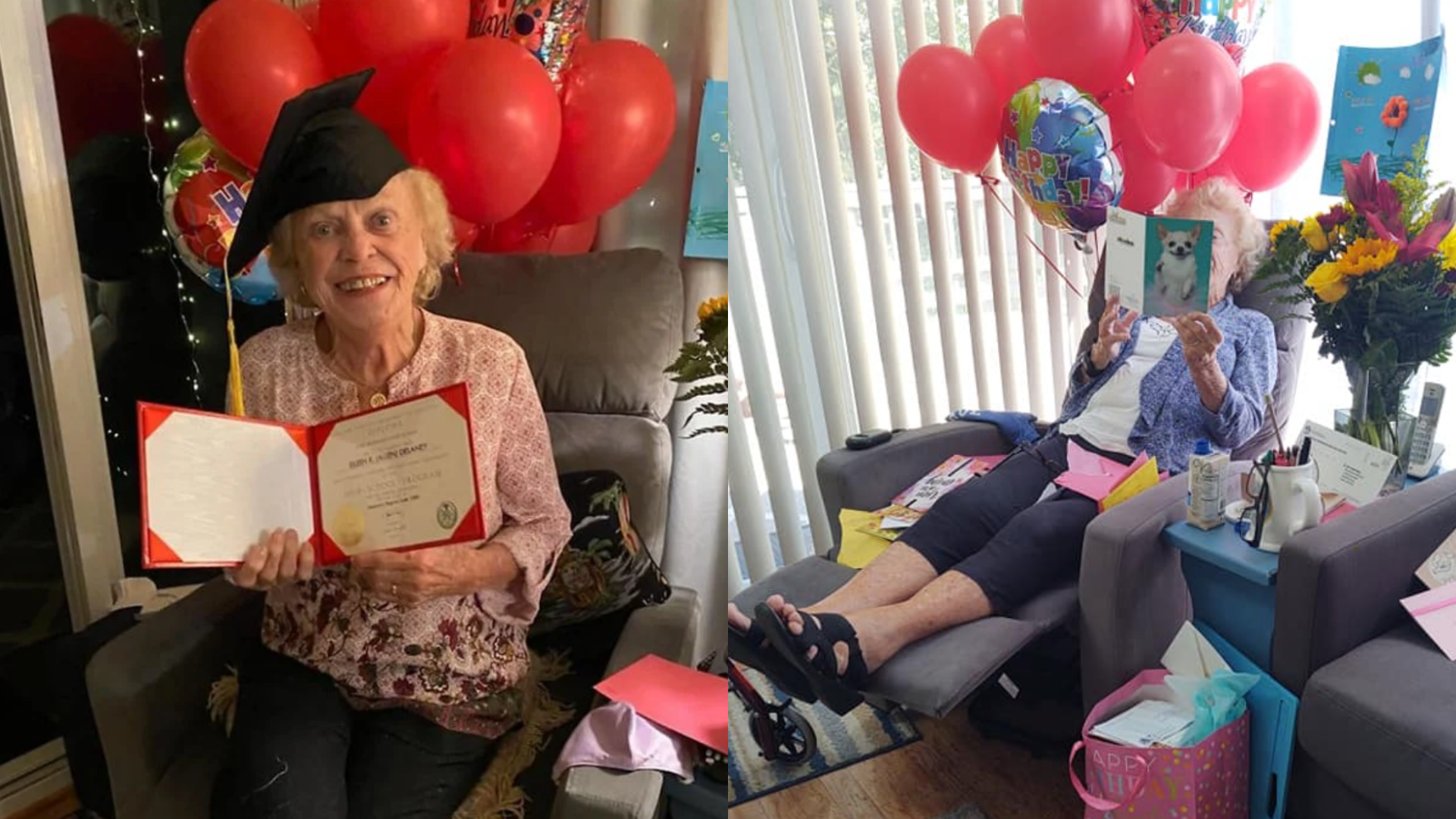 La conmovedora historia de la Abuelita que recibió su diploma a los 93 años