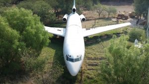 Avión abandonado