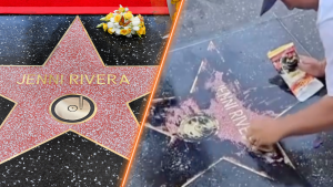 Estrella Jenni Rivera vandalos