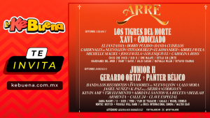 Boletos gratis Festival Arre