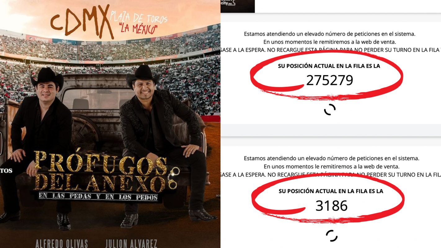 boletos para “Prófugos del Anexo”