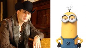 Valentín Elizalde y los Minions