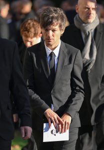 Louis asiste al funeral de Liam Payne. Foto: Getty Images