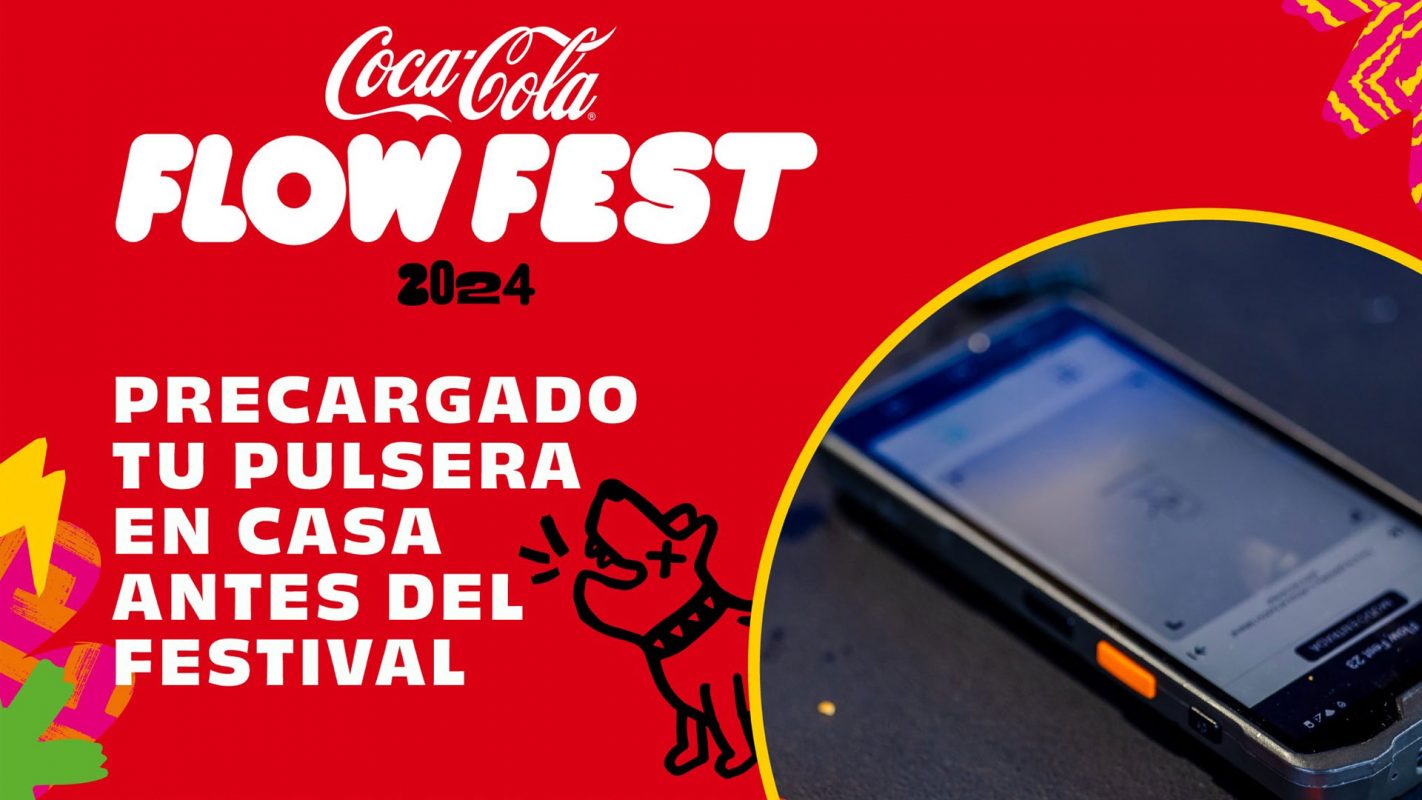 ¿Cómo puedo adquirir mi reembolso cashless? Flow Fest